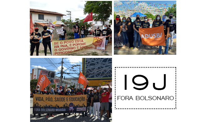 19J | Povo nas ruas para dizer Fora Bolsonaro-Mourão